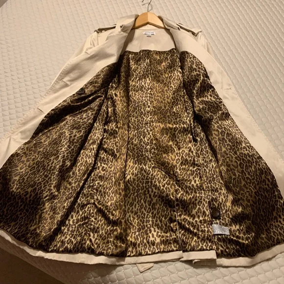 QVC Joan Rivers Classic Trench Raincoat Size Small - Picture 2 of 8